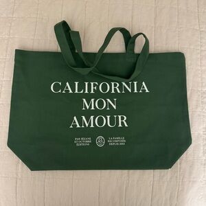 Sezane California Mon Amour Limited Edition Tote
